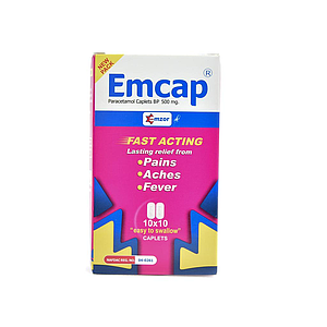 Emcap Paracetamol Tab 500mg x 10