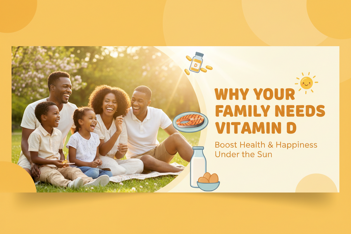 The Sunshine Vitamin: Why Your Family Needs Vitamin D