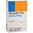 Micardis Telmisartan Hydrochlorothiazide 40mg Tab