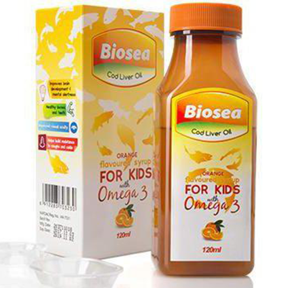 Biosea Cod Liver Oil Syrup S/S 120ml – Precious Pharmacy