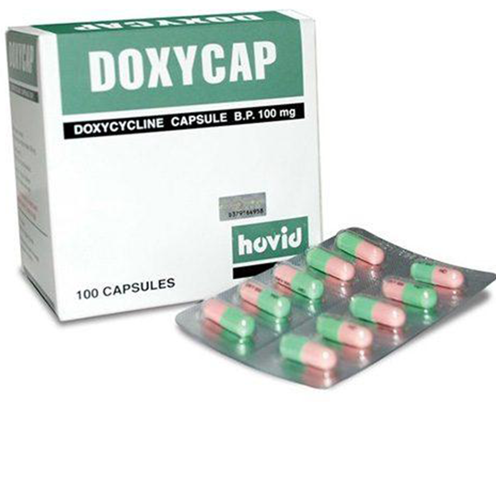 doxycycline 100mg caps