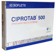 Ciprotab Ciprofloxacin 500mg Tab x10