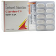 Ciprotab TN Ciprofloxacin Tinidazole 500mg Tab x10