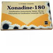 Xonadine 180mg Tablets Fexofenadine