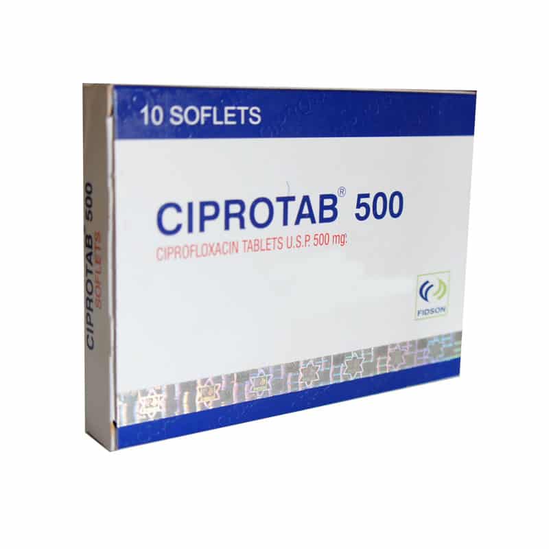 price of ciprofloxacin 500mg tablet